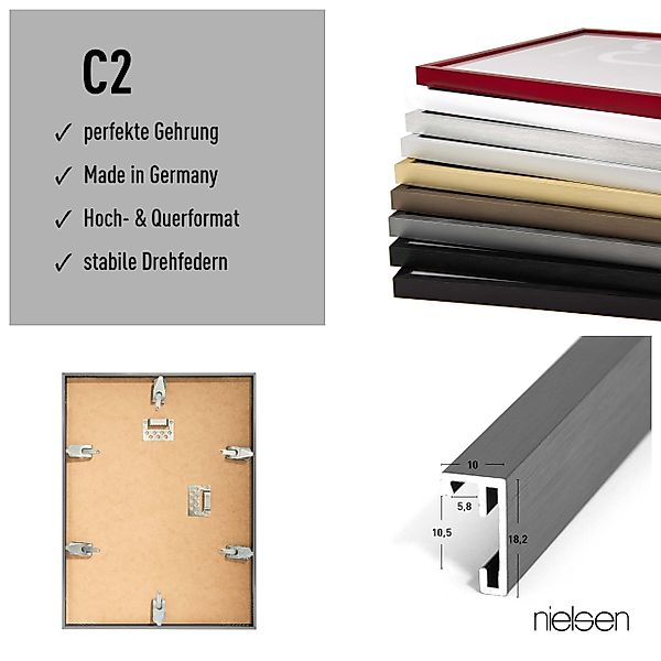 nielsen Bilderrahmen C2 mit Echtglas, (1 günstig online kaufen