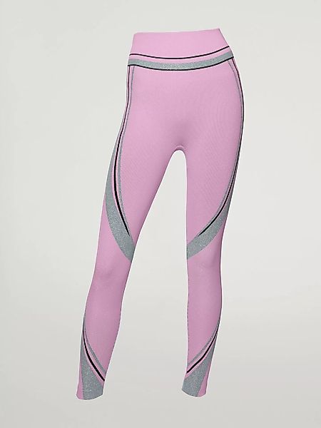 Wolford - Shaping Stripes Leggings, Frau, prisma pink/silver/black, Größe: günstig online kaufen