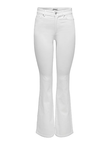 ONLY Bootcut-Jeans ONLWAUW HW FLARED WHITE DNM PIM221 günstig online kaufen