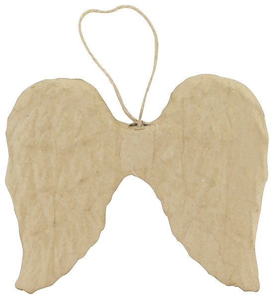 décopatch Dekofigur Flügel Pappmaché, 12 cm günstig online kaufen