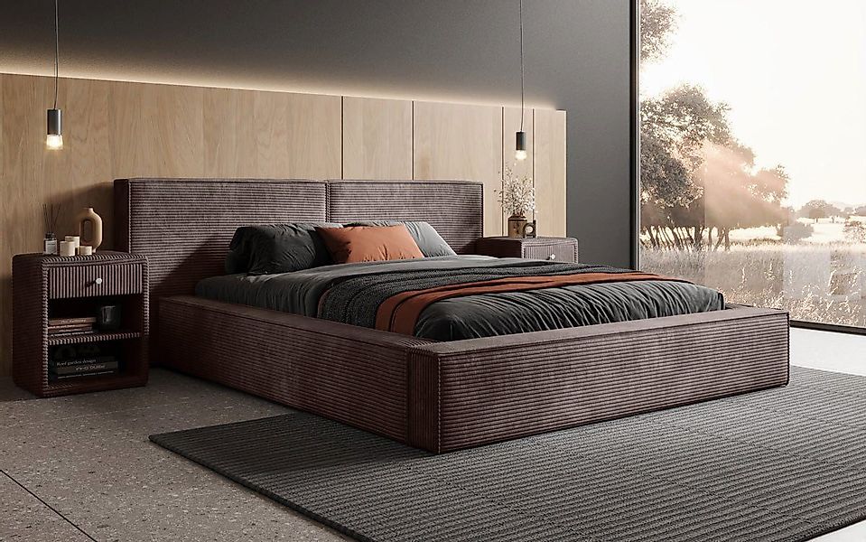 Luxusbetten24 Polsterbett Designer Polsterbett Ophelia in günstig online kaufen