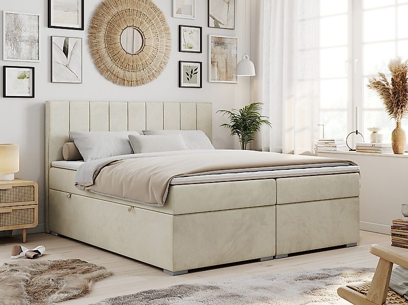 MKS MÖBEL Boxspringbett ALLY (Set, Packung, günstig online kaufen