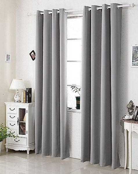 Woltu Vorhang (1 St), Ösen, blickdicht, Thermovorhang mit Ösen, 250 g/m² günstig online kaufen