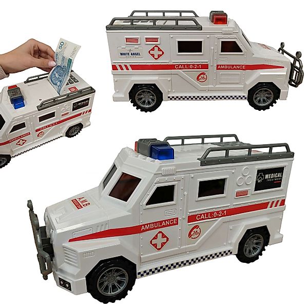COIL Spardose Elektronisches Spardose, Sparschwein, Krankenwagen, günstig online kaufen
