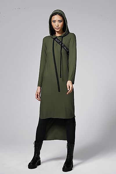 ILAY Lit Shirtkleid Billy Jerseydress Olive günstig online kaufen