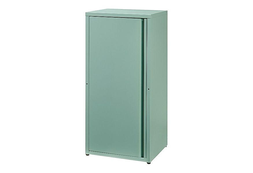 en.casa Mehrzweckschrank »Burlöv« mit 1 Tür und 2 Ablagen 88x40x35 cm Mintg günstig online kaufen