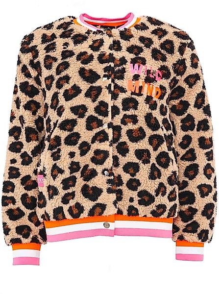 Zwillingsherz Bomberjacke Plüschjacke Kuschel Jacke Teddy günstig online kaufen