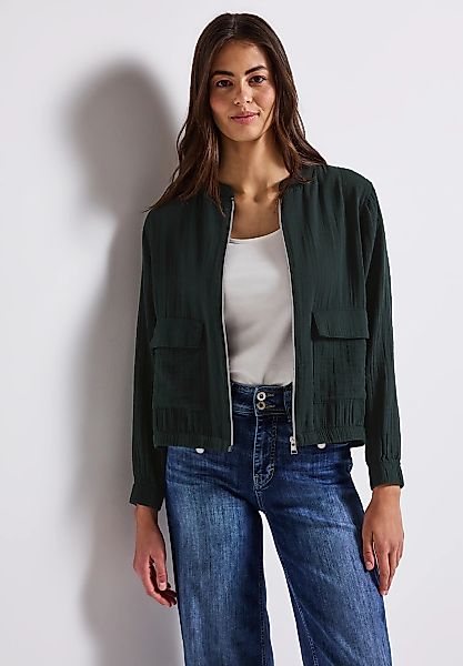 STREET ONE Blouson ohne Kapuze mit elastischem Bund und Tunnelzug günstig online kaufen