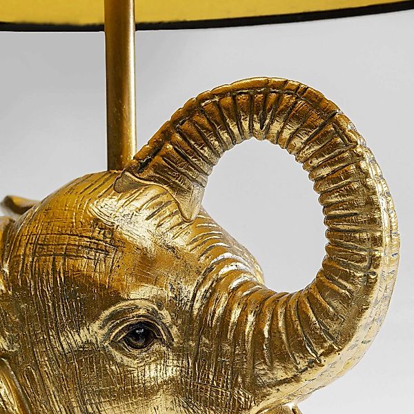 KARE Happy Elefant Tischleuchte mit Schirm günstig online kaufen