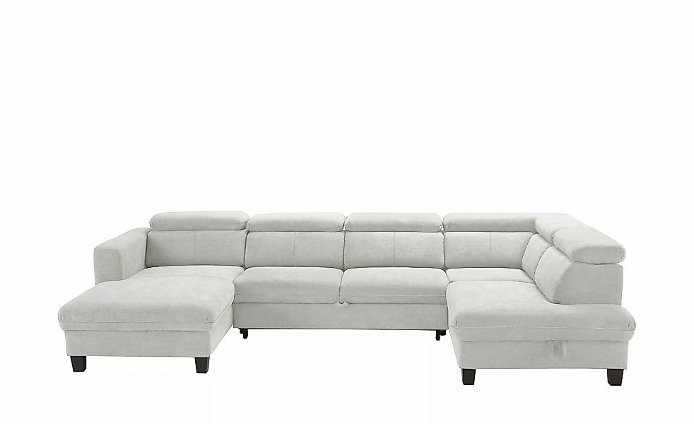 Wohnlandschaft  Zante ¦ silber ¦ Maße (cm): B: 324 H: 76 T: 190.0 Polstermö günstig online kaufen