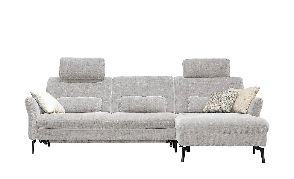 meinSofa Ecksofa Cord DANTE ¦ silber ¦ Maße (cm): B: 280 H: 91 T: 179.0 Pol günstig online kaufen
