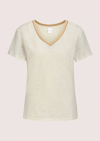 MADELEINE Kurzarmshirt "Shirt Leinenshirt" günstig online kaufen