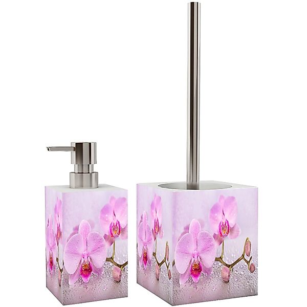 Sanilo Badaccessoire-Set Blooming, WC-Bürste und Seifenspender, 2 tlg., 2-t günstig online kaufen