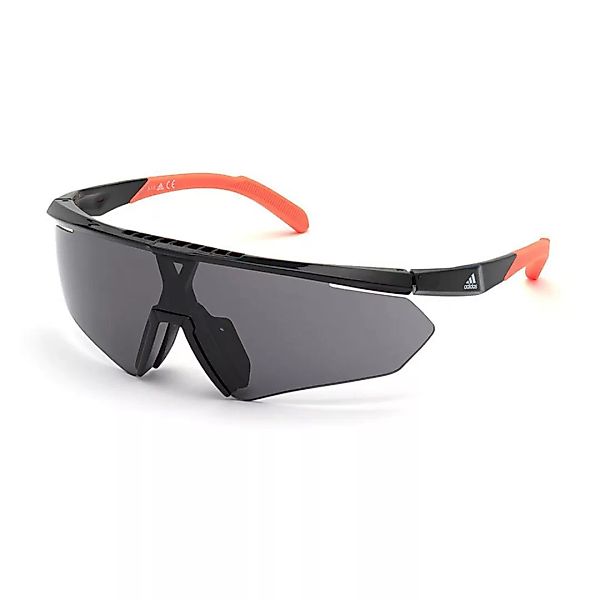 Adidas Sp0027 Sonnenbrille Grey/CAT3 Shiny Black / Orange günstig online kaufen