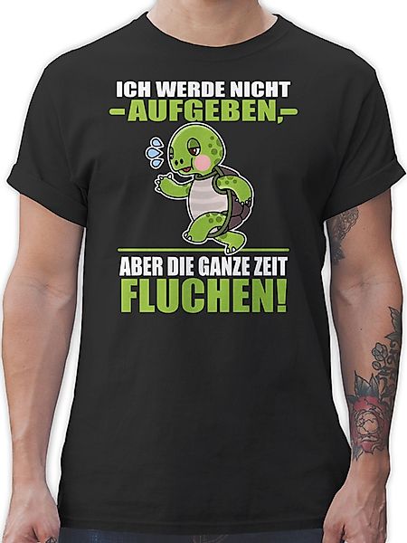 Shirtracer T-Shirt Ich werde nicht aufgeben günstig online kaufen