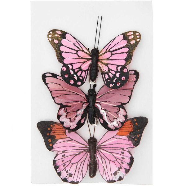Rico Design Gartenstecker Schmetterling mit Clip günstig online kaufen