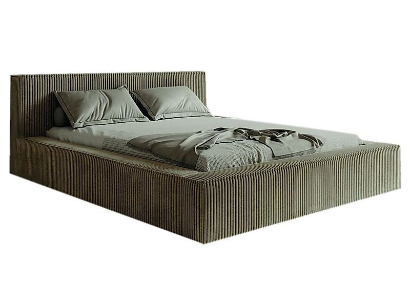 Compleo Polsterbett CORD mit Stauraum ASTA, Modern design (Kostenlose Liefe günstig online kaufen