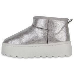 VAN HILL 840485 Plateaustiefelette Damen Warm günstig online kaufen