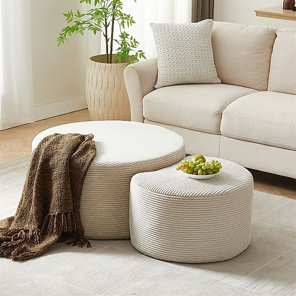 REDOM Couchtisch Kaffeetisch-Set (2-teiliges gepolstertes aus günstig online kaufen