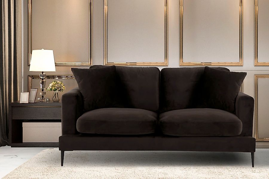 Leonique 2-Sitzer "Cozy elegantes Designsofa, Maße B/T/H: 151/97/80 cm", mi günstig online kaufen
