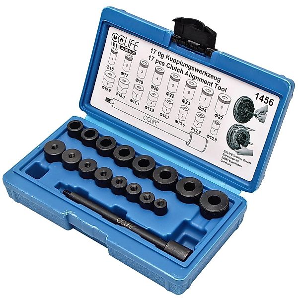 CCLIFE 17 tlg Universal Kupplung Zentriersatz Zentrierwerkzeug Zentrierdorn günstig online kaufen