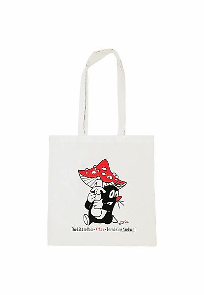 LOGOSHIRT Henkeltasche "Der kleine Maulwurf - Pilz", mit coolem Motiv günstig online kaufen