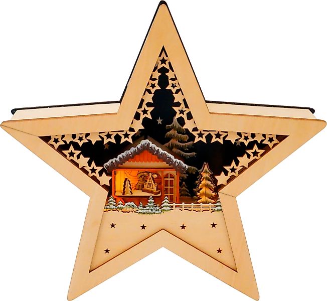 Myflair Möbel & Accessoires Dekostern LED-Beleuchtung, batteriebetrieben günstig online kaufen