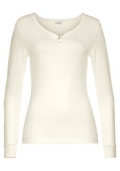 LASCANA Pyjamaoberteil aus Rippstrick günstig online kaufen