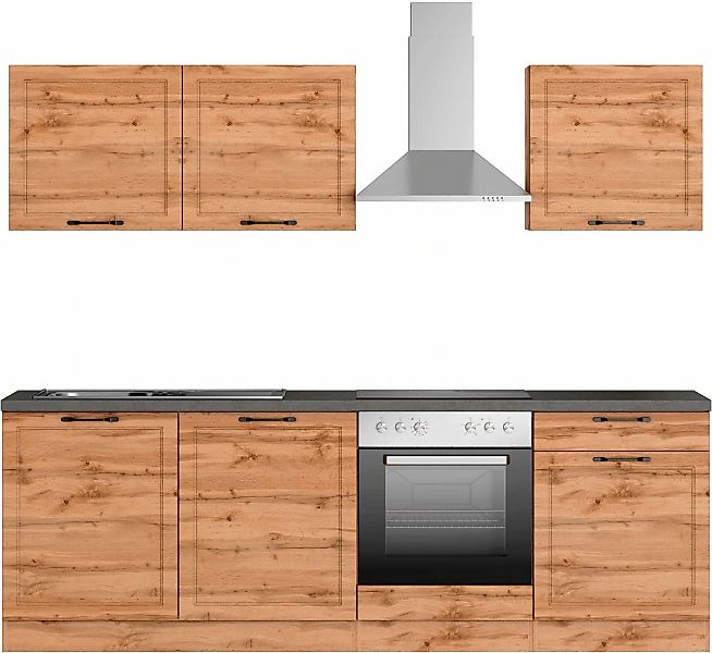 KOCHSTATION Küchenzeile »KS-Lani, mit MDF-Fronten«, Breite 240 cm, wahlweis günstig online kaufen