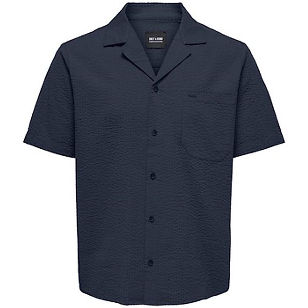 Only & Sons   Hemdbluse Hemd EYE Kurzarmhemd günstig online kaufen