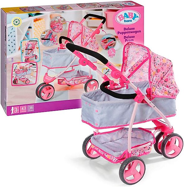 Baby Born Kombi-Puppenwagen Deluxe Puppenwagen günstig online kaufen