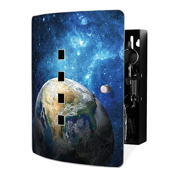 Banjado Design Schlüsselkasten Aus Edelstahl Für 10 Schlüssel 24x21,5x7cm M günstig online kaufen