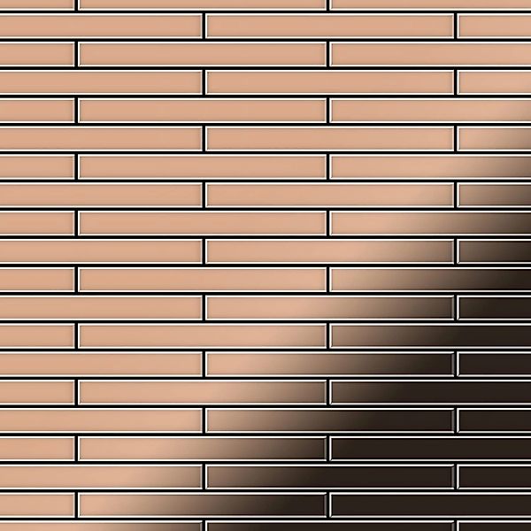 ALLOY Mosaik Fliese Massiv Metall Kupfer Gewalzt Kupfer 1,6mm Stark Deedee- günstig online kaufen