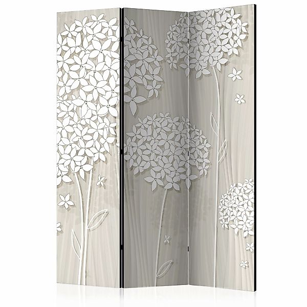 3-teiliges Paravent - Creamy Daintiness [room Dividers] günstig online kaufen