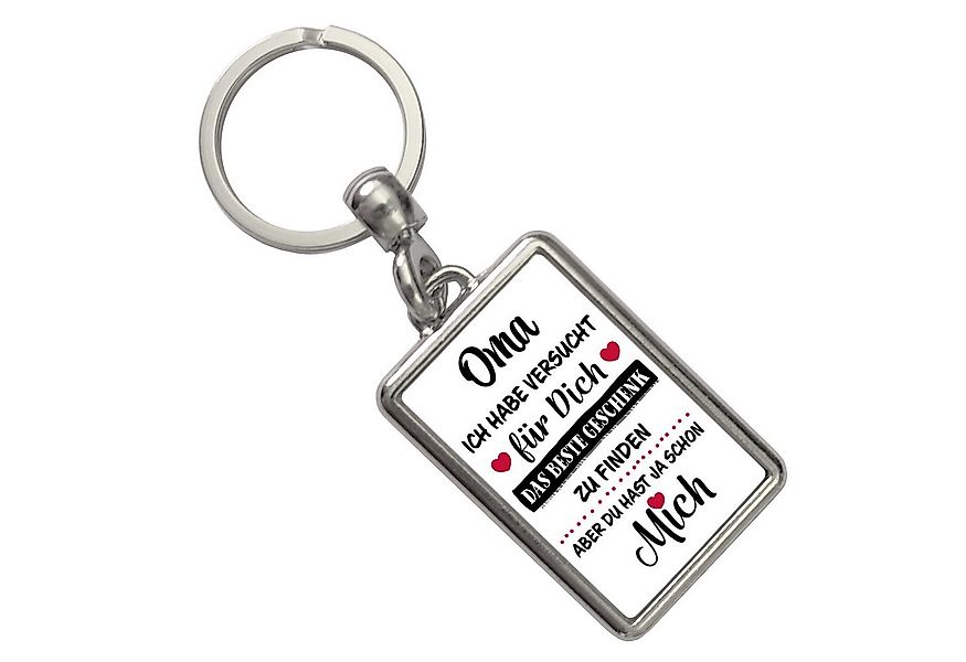 speecheese Schlüsselanhänger Oma - das beste Geschenk für dich bin ich Schl günstig online kaufen