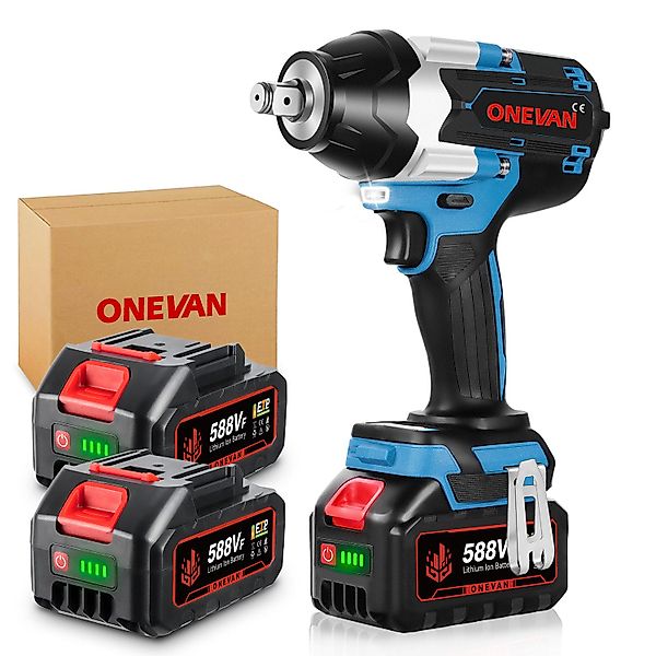 ONEVAN Akku-Schlagschrauber 1800 Nm Drehmoment 1/2  Zoll günstig online kaufen