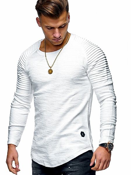 behype Sweatshirt "LUSIEN", mit angesagter Biker-Steppung günstig online kaufen