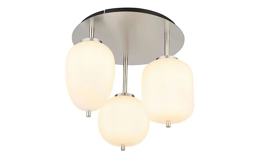 Globo Lighting Pendelleuchte   ¦ silber ¦ Maße (cm): B: 46 H: 36 T: 46.0 La günstig online kaufen