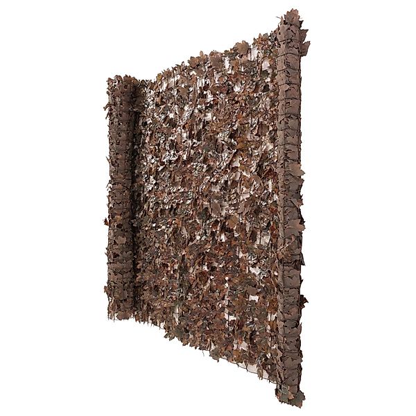 PROREGAL Balkonsichtschutz 100x300x1cm Zaun Ahorn Braun günstig online kaufen