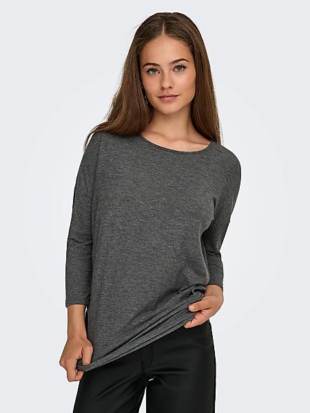 ONLY 3/4-Arm-Shirt "ONLGLAMOUR 3/4 TOP JRS NOOS", in lässiger Oversize-Form günstig online kaufen