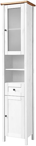 welltime Hochschrank Sylt Badmöbel im Landhaus-Stil, günstig online kaufen
