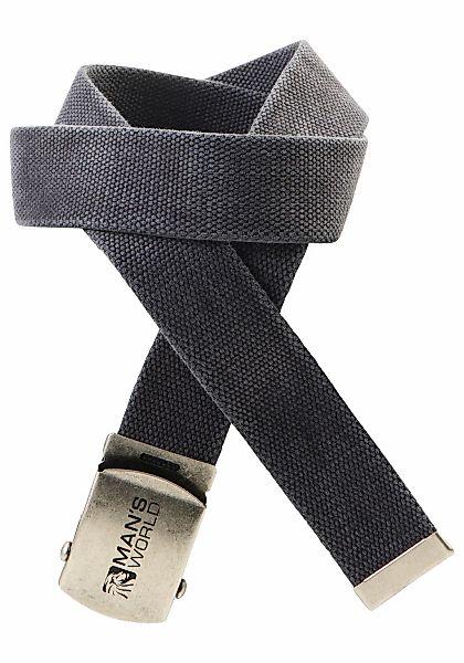 Mans World Stoffgürtel aus Textilband im zeitlosen Design - NEUE FARBE im u günstig online kaufen