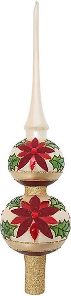 Krebs Glas Lauscha Christbaumspitze KGL03387, Weihnachtsdeko, Christbaumsch günstig online kaufen
