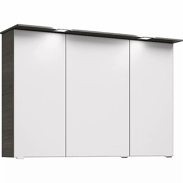 Pelipal Spiegelschrank Trentino Graphit Struktur 105 cm günstig online kaufen