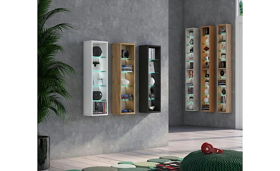 Hängeregal  Rasito ¦ holzfarben ¦ Maße (cm): B: 21 H: 76,6 T: 14.4 Regale > günstig online kaufen