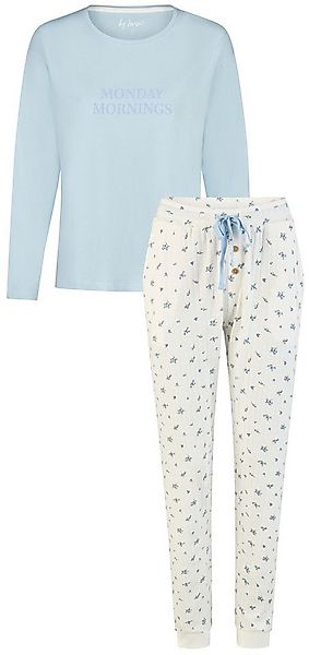 By Louise Schlafanzug Sleep Chic (Set, 2 tlg., 2-teilig) Damen Pyjama lang günstig online kaufen