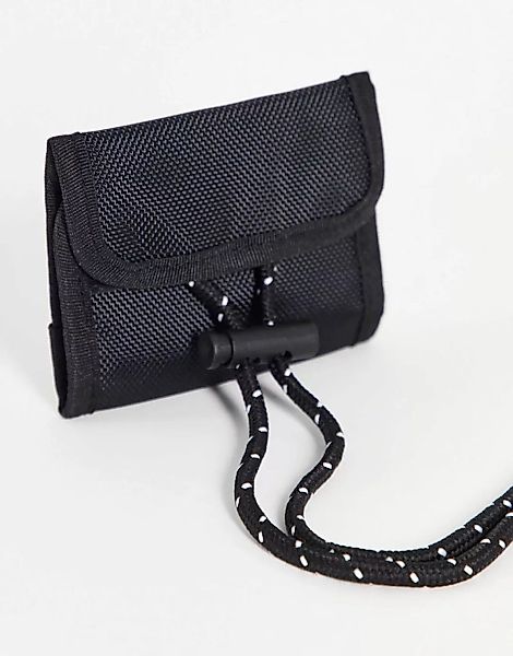 ASOS DESIGN – Schwarze Brieftasche zum Umhängen günstig online kaufen