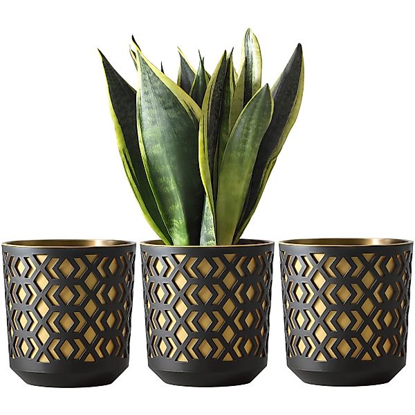 KONZEPT Blumentopf Übertopf Ø 14cm, 3er günstig online kaufen