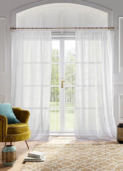 my home Gardine Mila, Kräuselband (1 günstig online kaufen