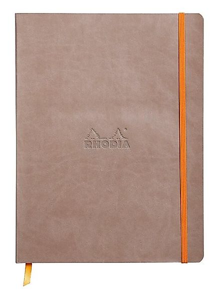 EXACOMPTA Einsteck-Fotoalbum flexibles Notizbuch 19x25cm 80 Bl dot/kariert günstig online kaufen